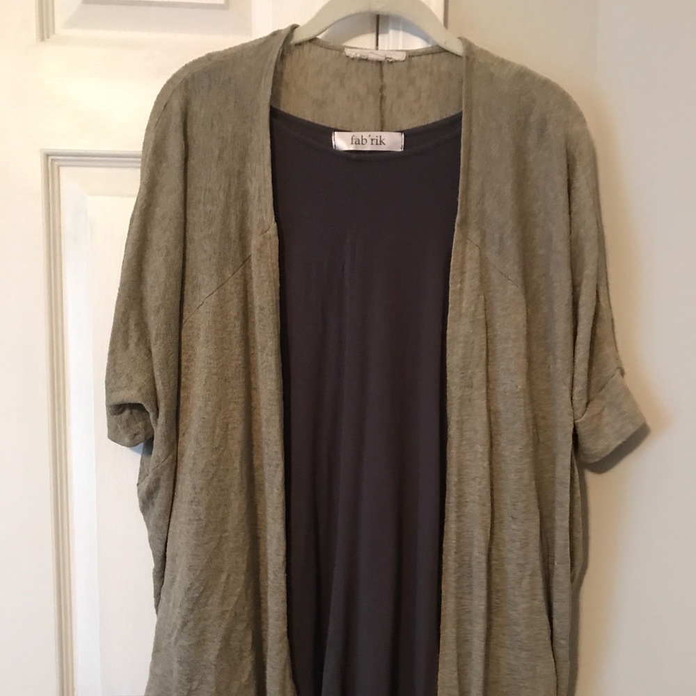 Olive Cardigan